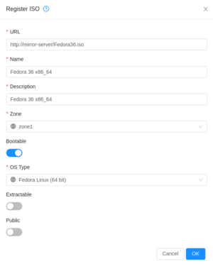 CloudStack Download ISO